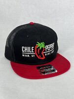 Chile Pepper Puff Embroidery Hat