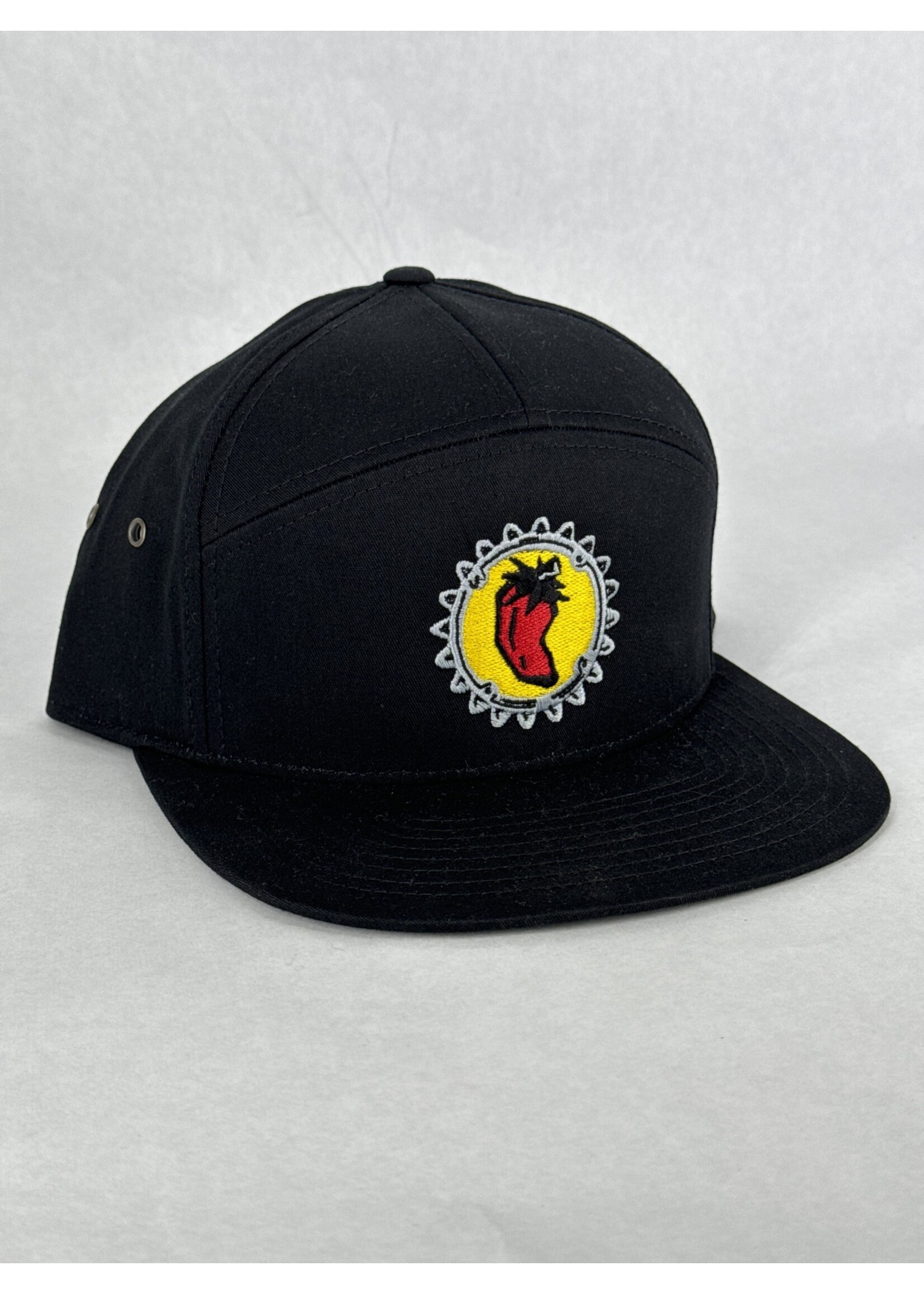 Chile Pepper Chile Pepper - Original Chainring EMB - 7 Panel Hat