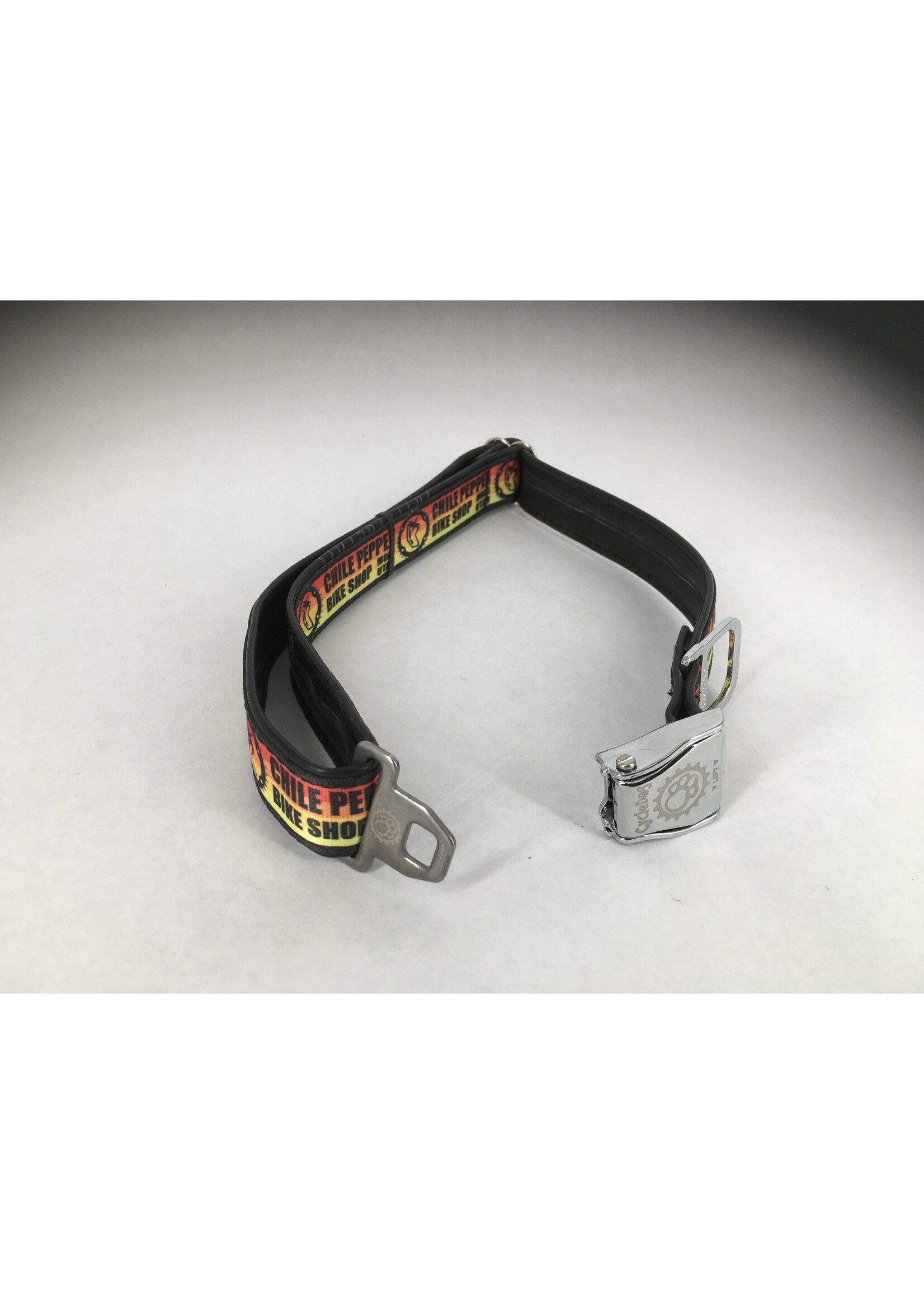 Chile Pepper Solar Dog Collar - Large