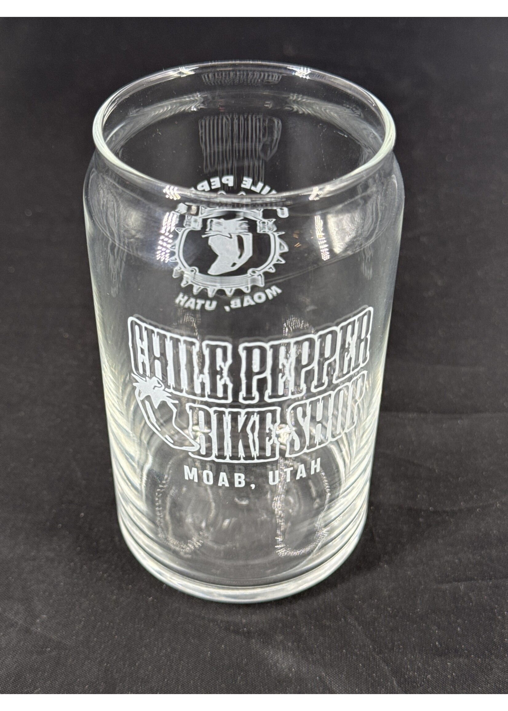 BBP CHILE SODA CAN GLASS 16oz