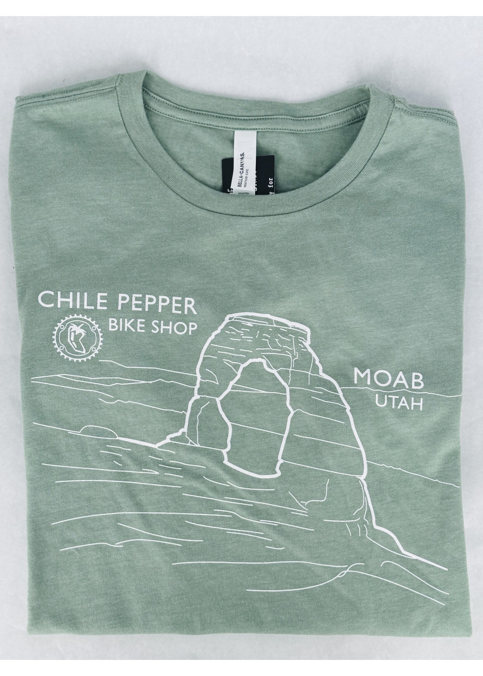 Chile Pepper Delicate Arch Trace Tee - Women's