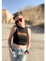 Chile Pepper Burner Muscle Crop Tank - Women's