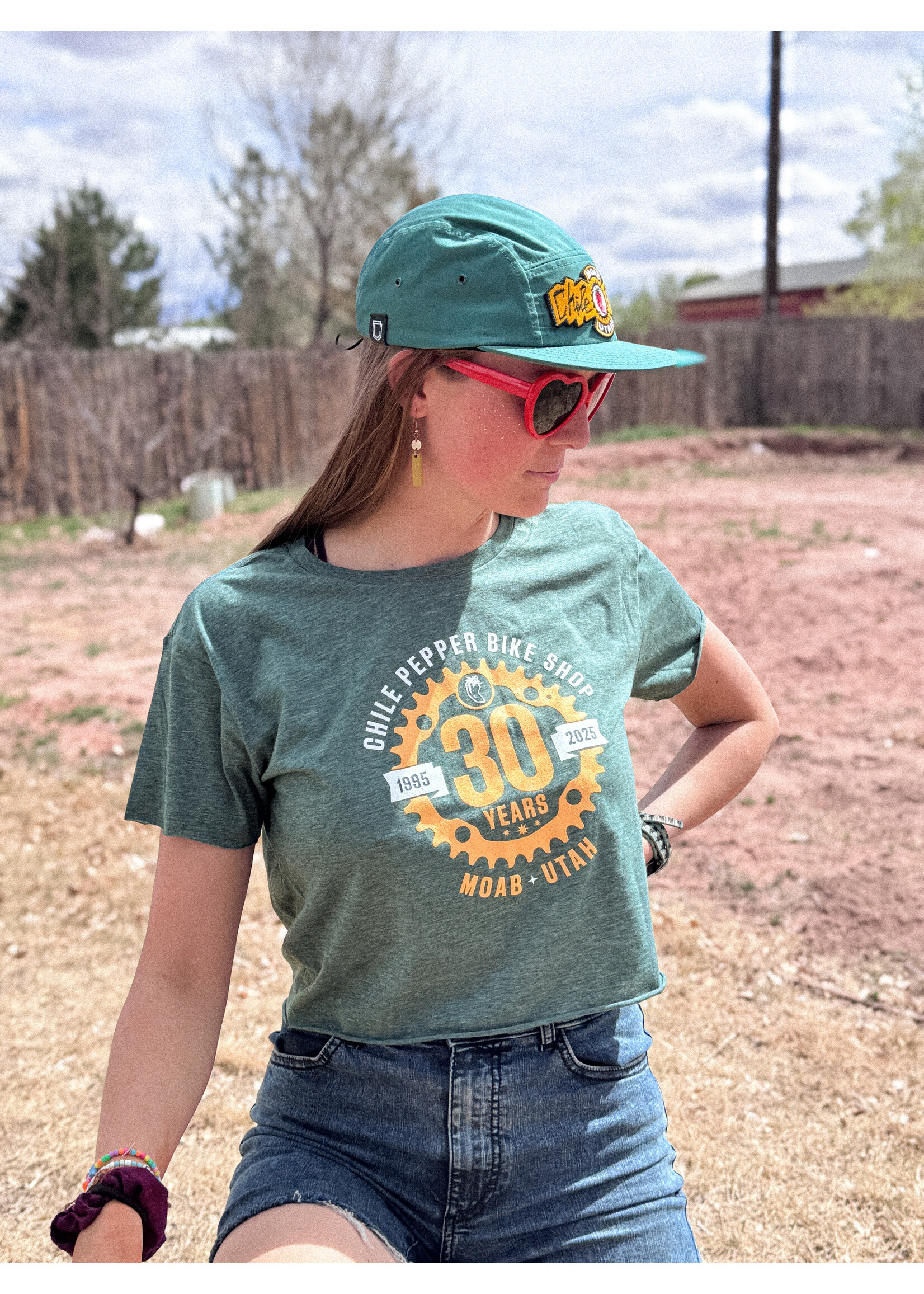 Chile Pepper Chile Pepper - 30th Anniversary Crop Tops - Women's