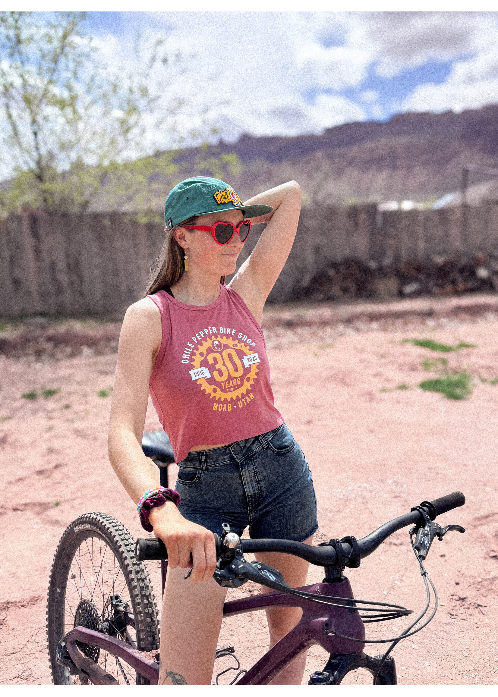 Chile Pepper Chile Pepper - 30th Anniversary Crop Tops - Women's