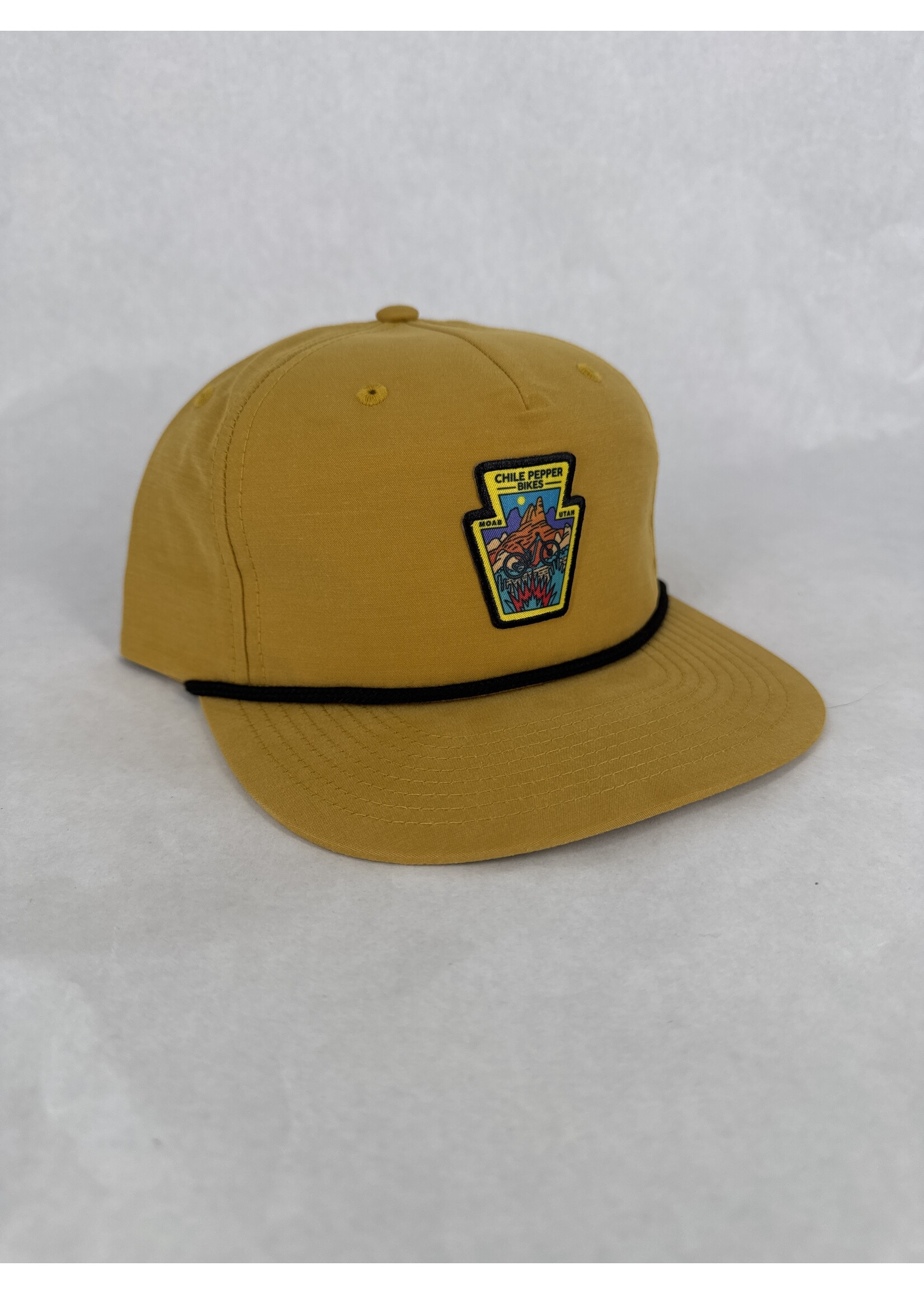 Chile Pepper Chile Pepper - Parker 6 Panel Rope Hat -