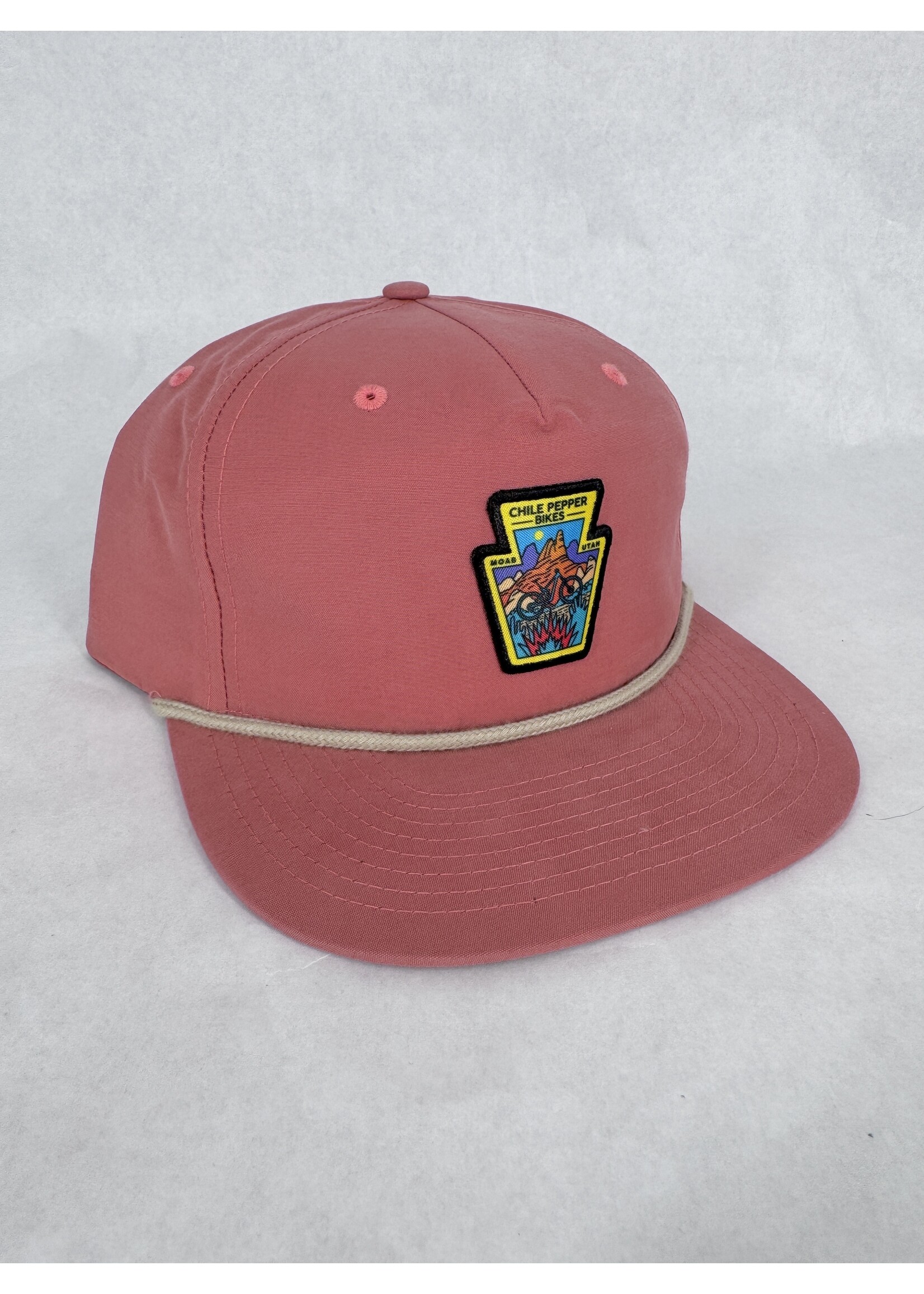 Chile Pepper Chile Pepper - Parker 6 Panel Rope Hat -