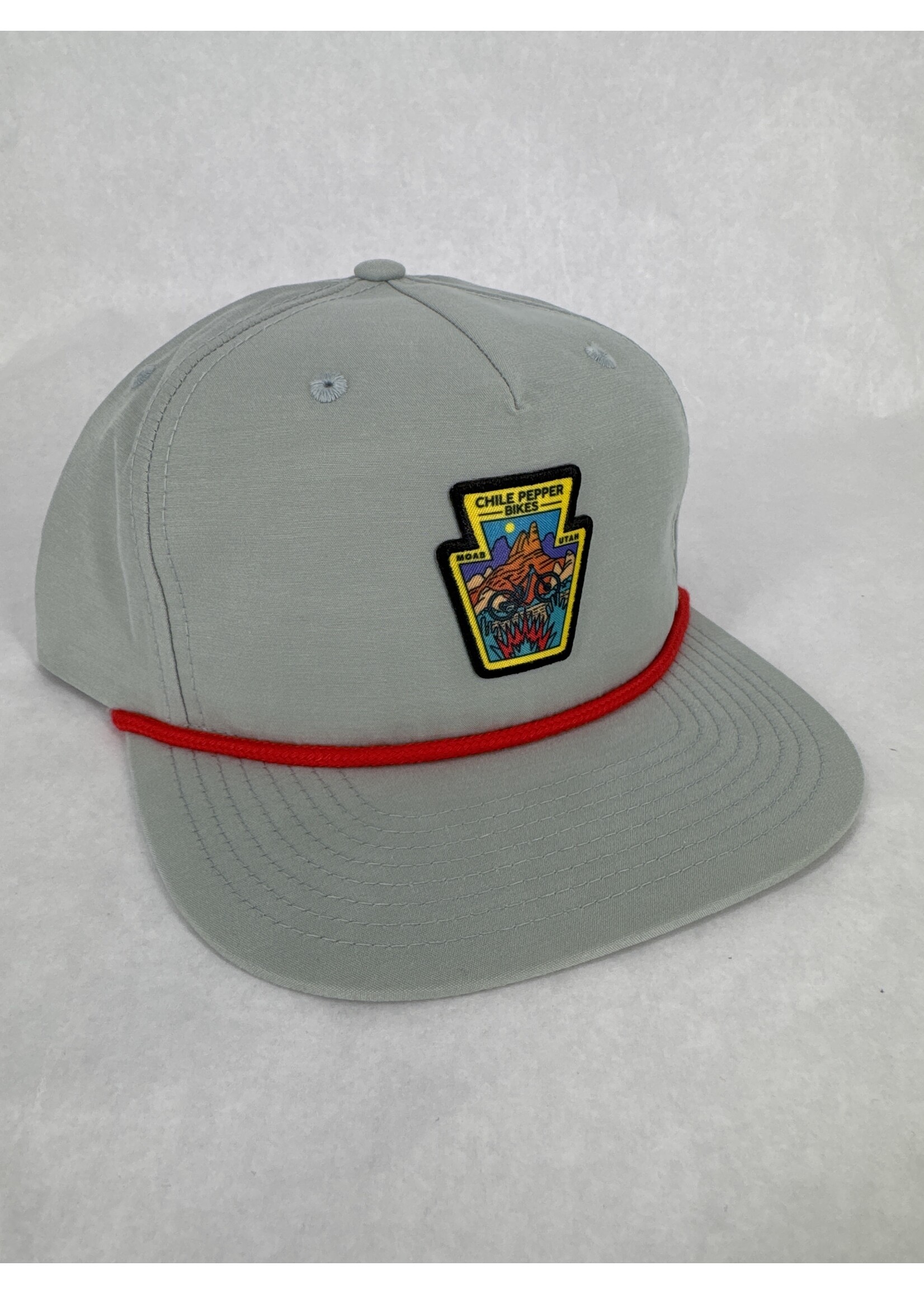 Chile Pepper Chile Pepper - Parker 6 Panel Rope Hat -