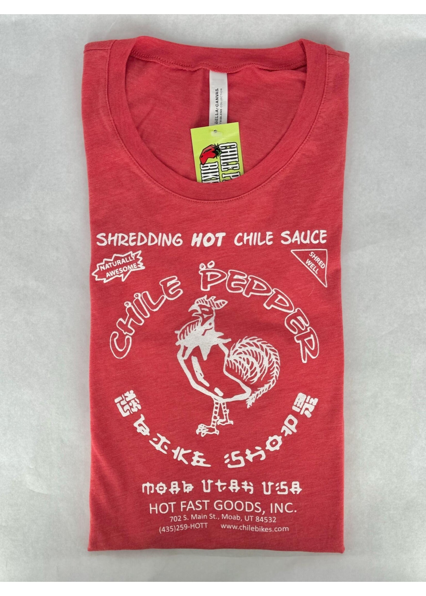 Chile Pepper Chile Sauce Tee - Men's/Unisex