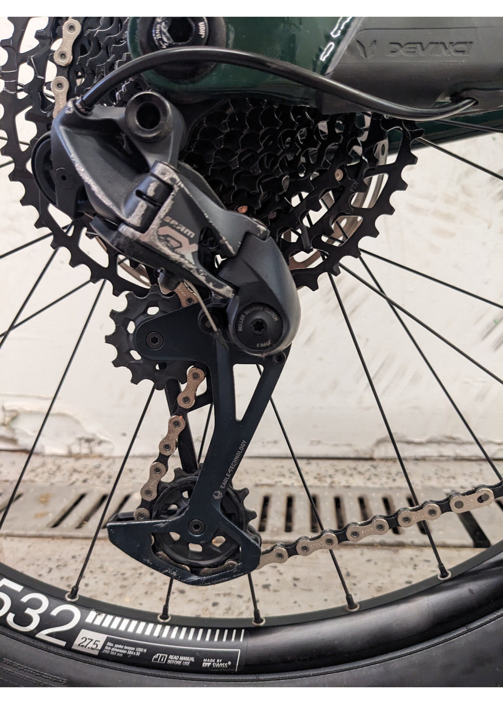 DEVINCI 2024 DEVINCI - E-TROY GX-LTD Green M