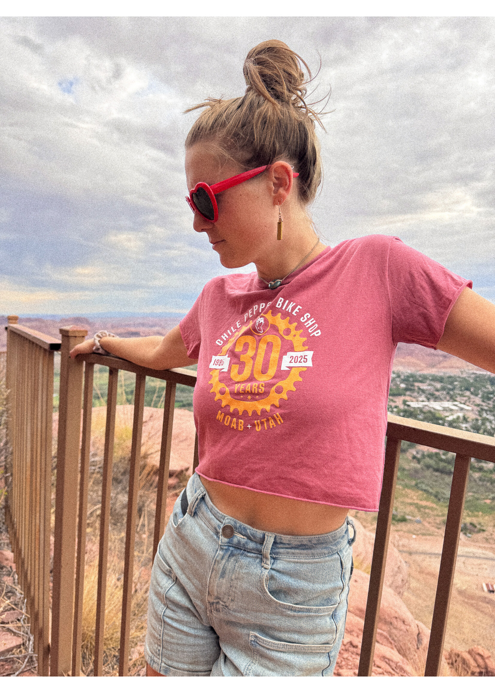 Chile Pepper Chile Pepper - 30th Anniversary Crop Tops - Women's
