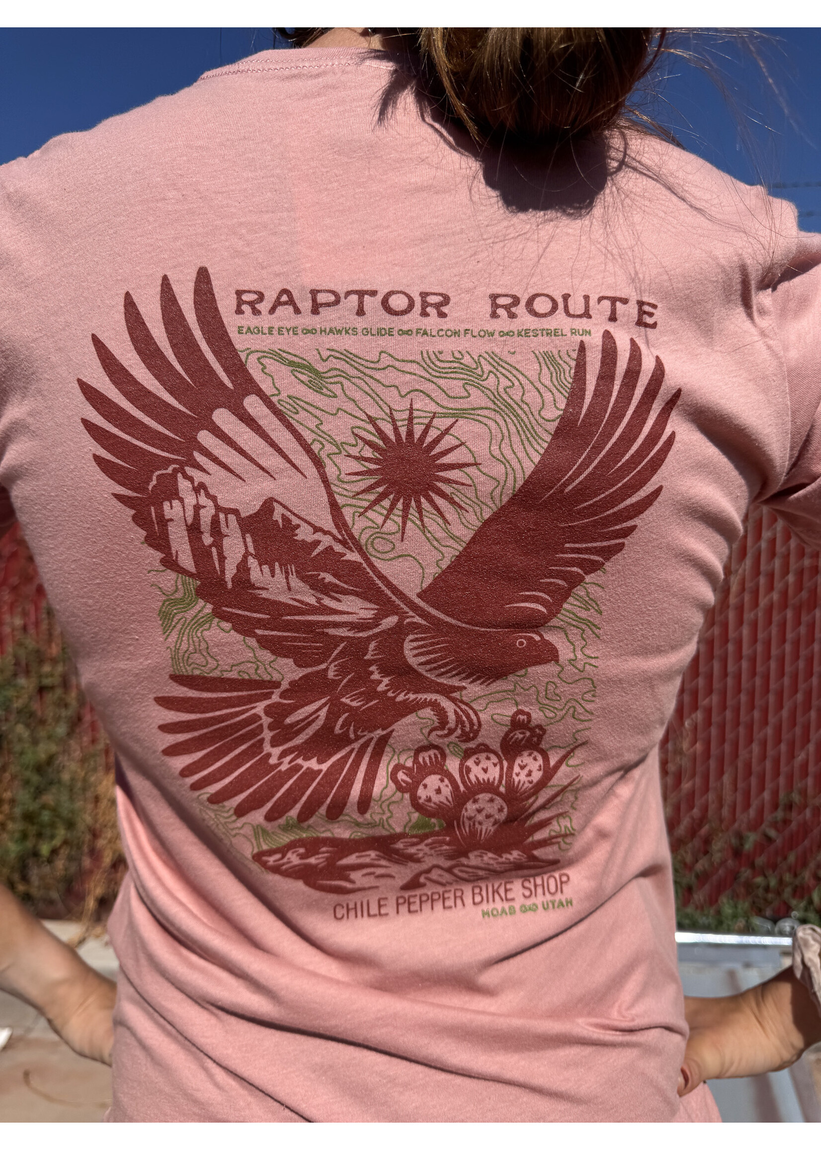 Chile Pepper Chile Pepper - W's Raptor Route Tee -