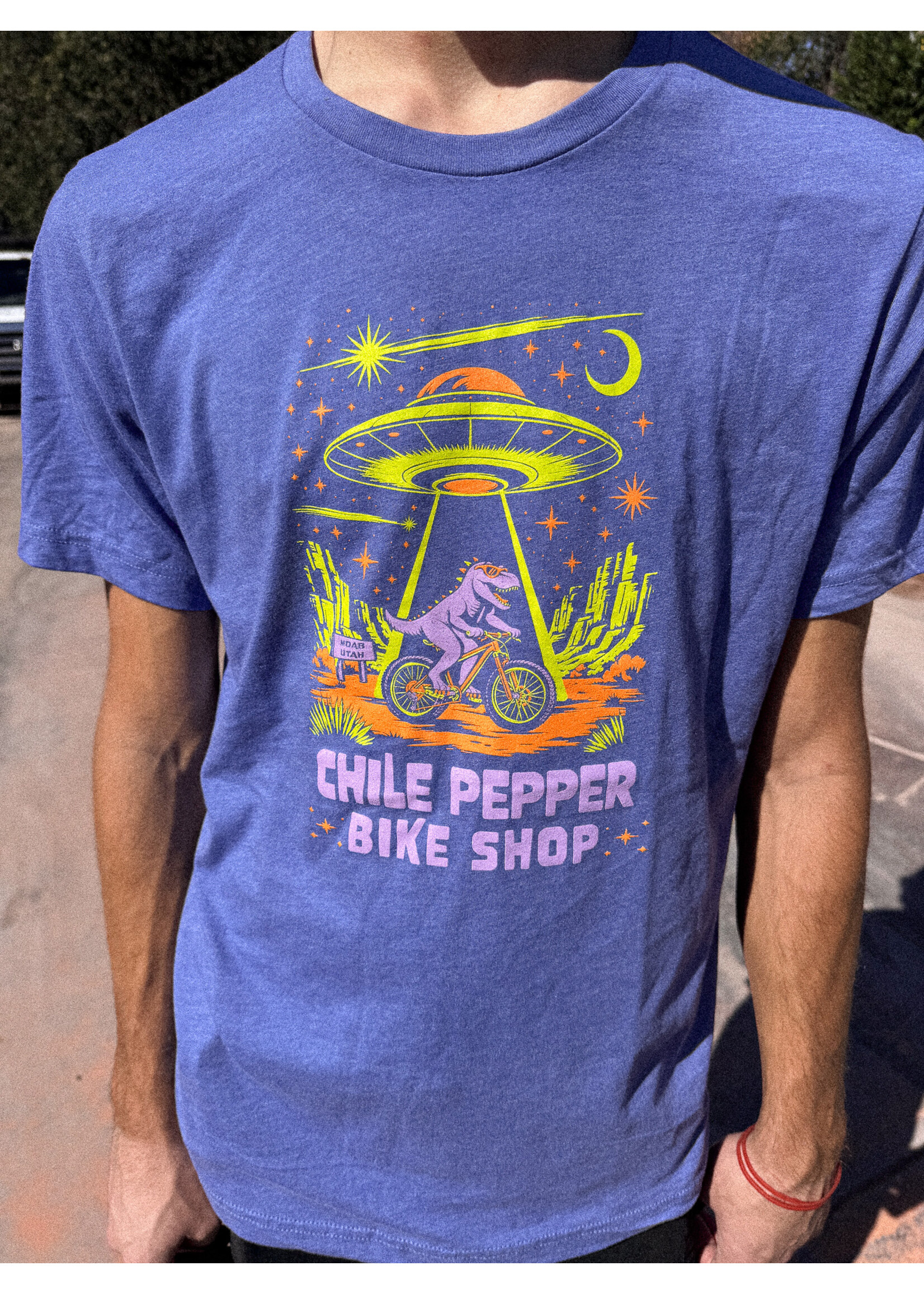 Chile Pepper Chile Pepper - Out of This World T-Rex Tee - Men's/Unisex