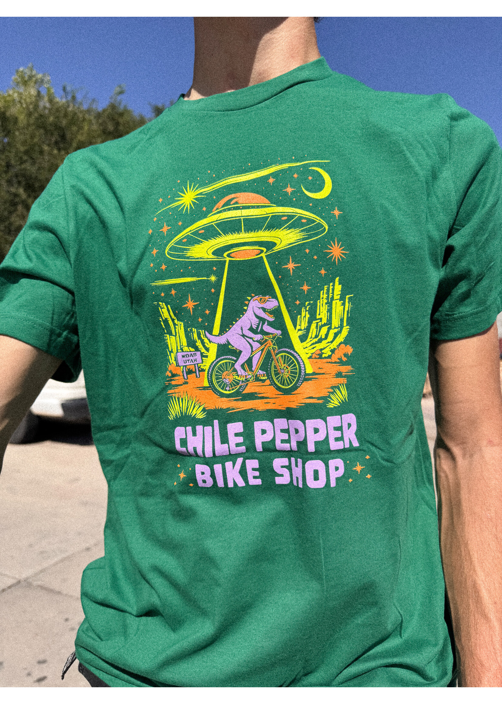 Chile Pepper Chile Pepper - Out of This World T-Rex Tee - Men's/Unisex
