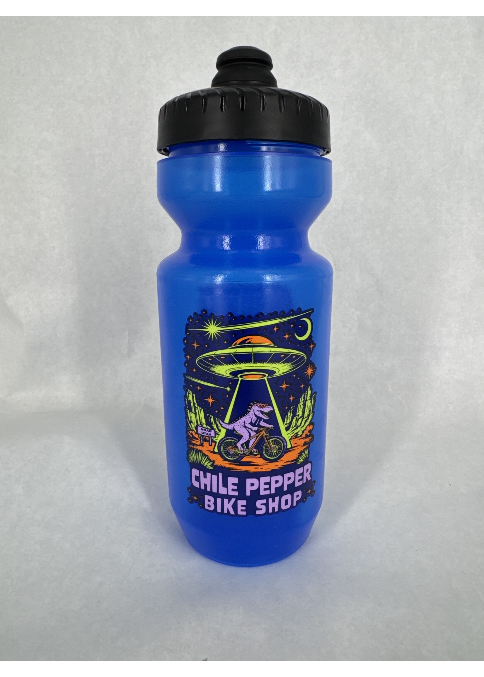 Chile Pepper Out of This World T-Rex Water Bottle 22oz
