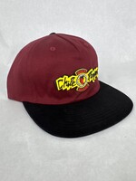 Chile Pepper Silicone Classic Logo 5-panel Hat - Maroon/Black