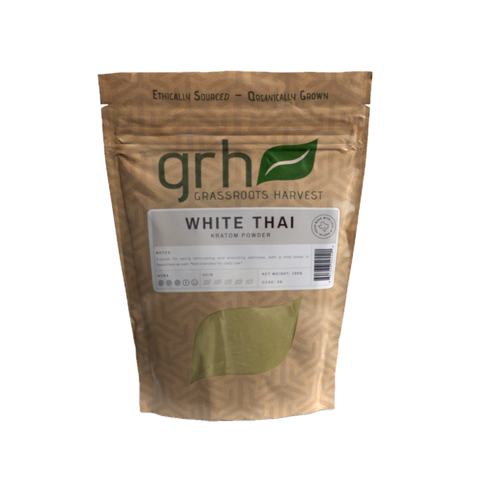 Grassroots Harvest Grassroots Harvest Kratom - White Thai