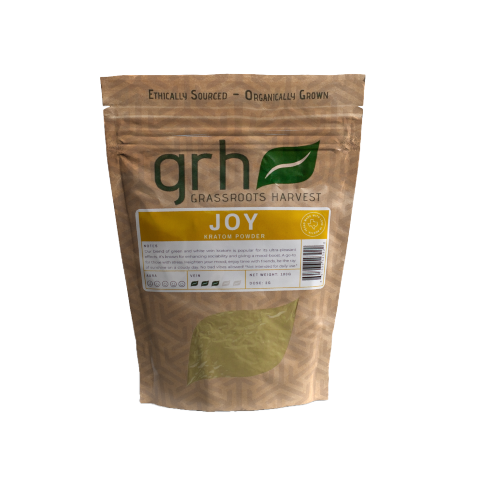 Grassroots Harvest Grassroots Harvest Kratom - Joy