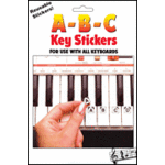 Hal Leonard ABC Keyboard Stickers