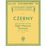 Schirmer Czerny 160 Eight-Measure Exercises Op. 821
