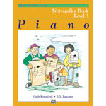 Alfred Alfred's Basic Piano Course: Notespeller Book 3
