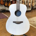 Yamaha Yamaha Storia I Solid Top Concert Acoustic-Electric Guitar Satin White