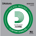 D'Addario D'Addario NW052 Nickel Wound Electric Guitar Single String .052