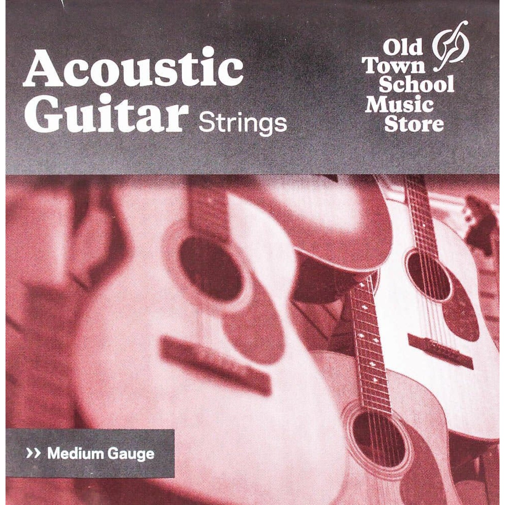 D'Addario OTS Brand Acoustic Guitar Strings - Medium Gauge
