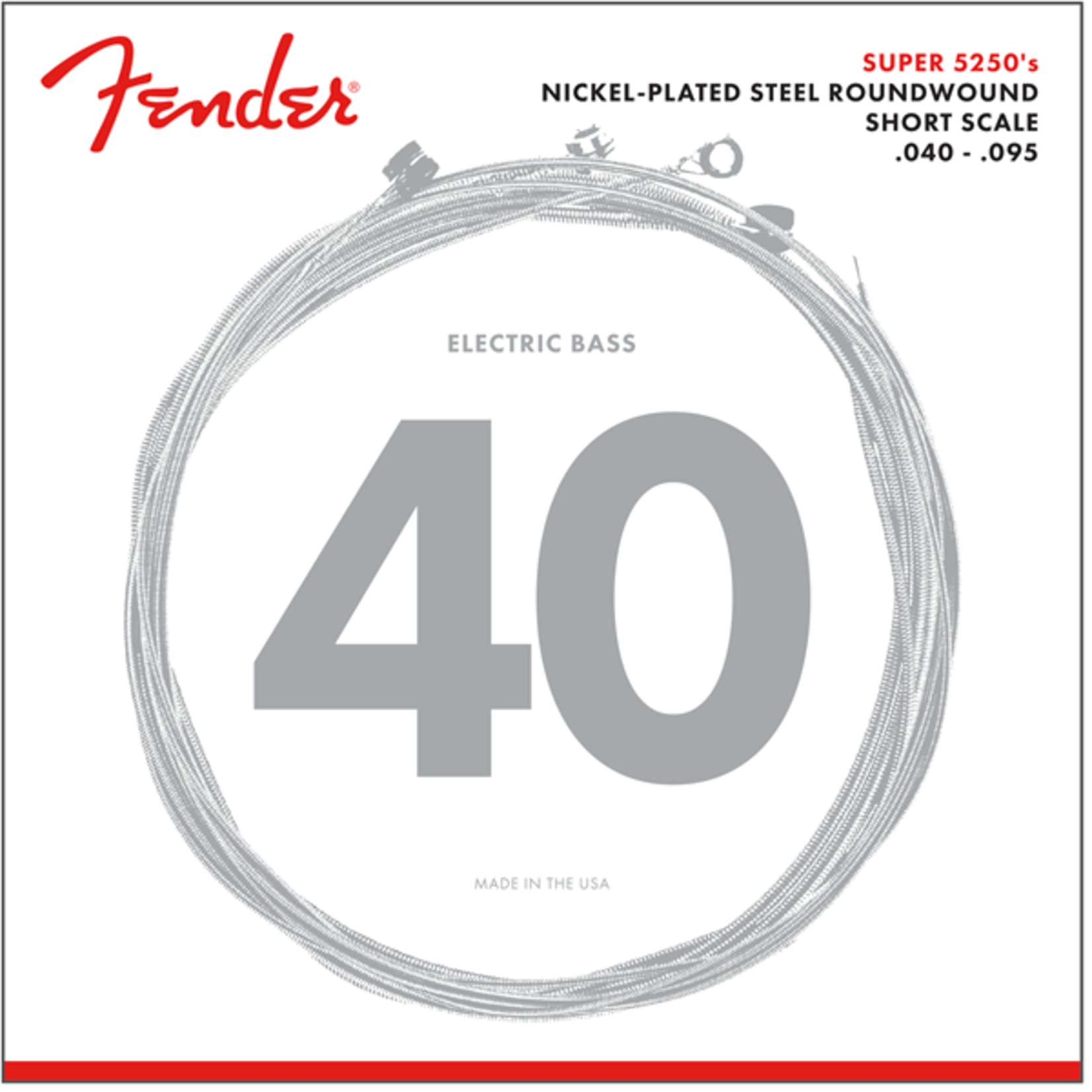 Fender Super 5250 Bass Strings Short Scale 5250XL .040-.095