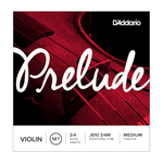 D'Addario D'Addario Prelude Violin String Set 3/4 Scale Medium Tension