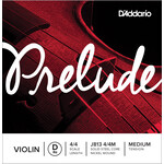 D'Addario D'Addario Prelude Violin D 4/4 Scale Medium Tension *Single String