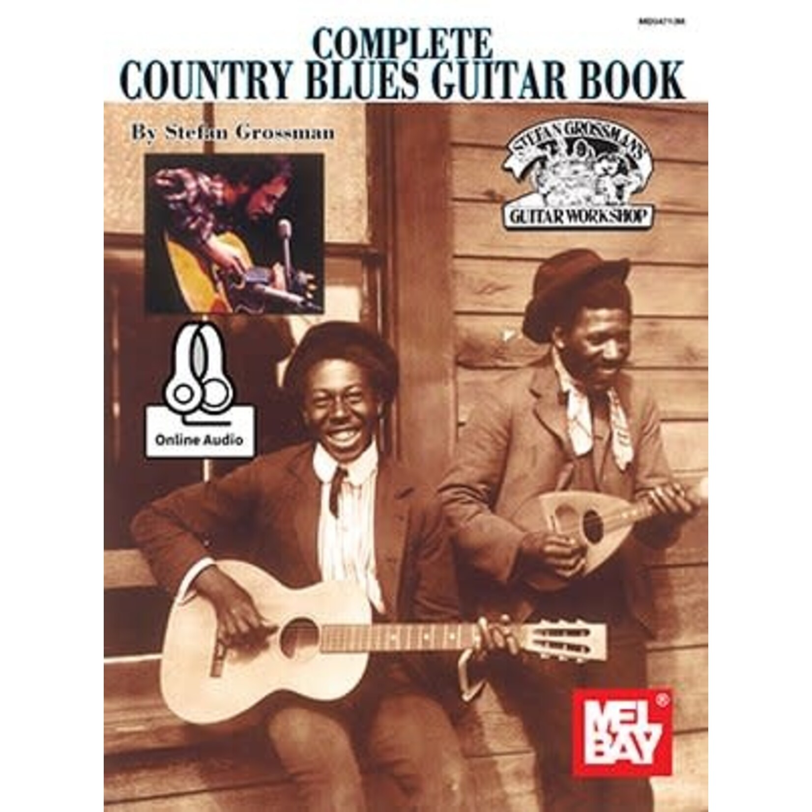 Mel Bay Complete Country Blues Guitar Book with Online Audio
