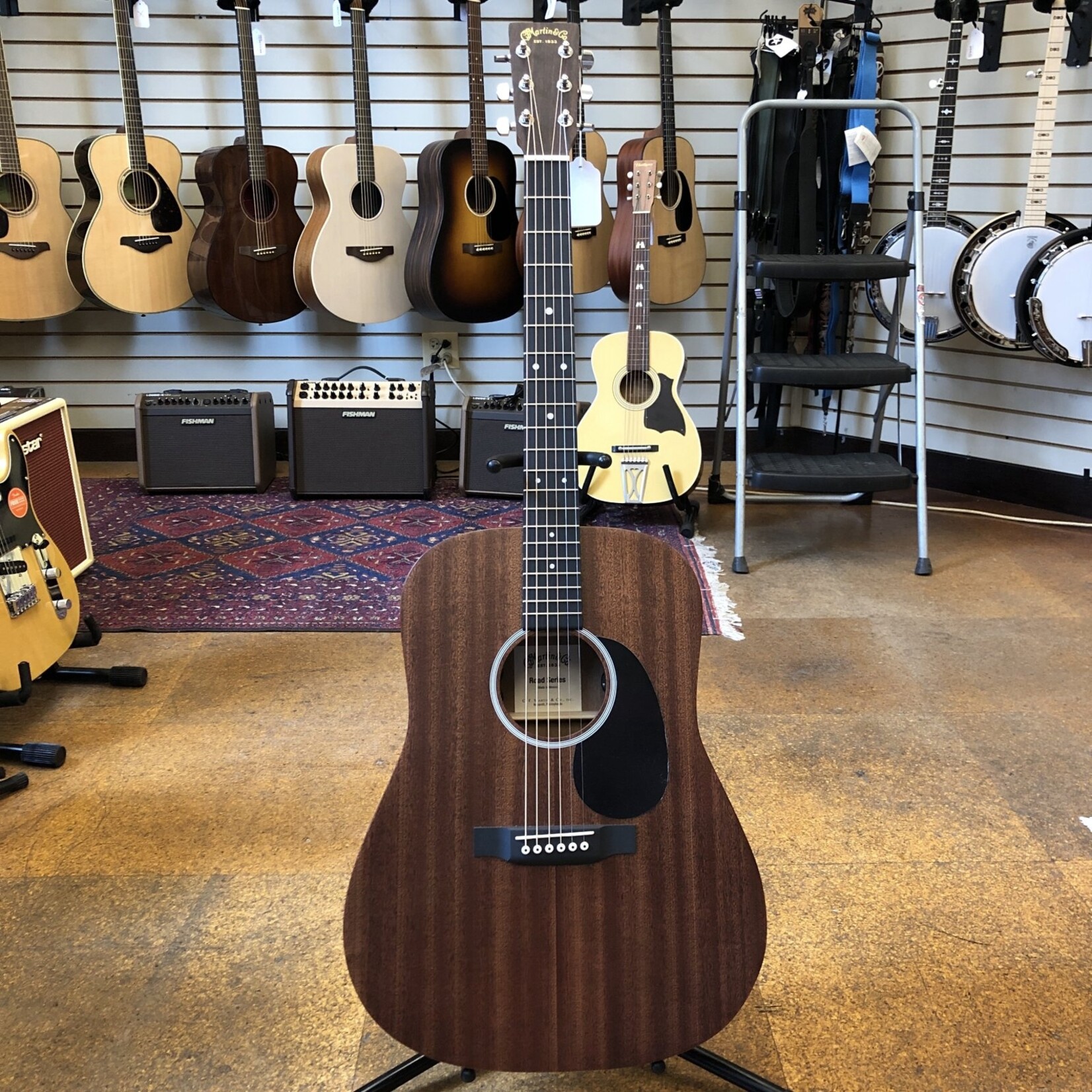 Martin Martin Road Series D-10E Solid Sapele Dreadnought Acoustic-Electric w/Padded Gig Bag