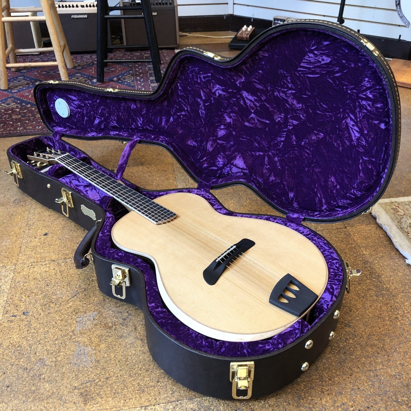Batson Batson USA Custom Torrified Red Spruce/Ziricote Grand Concert Acoustic Guitar 2024 Floor Model w/Cedar Creek Case
