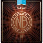 D'Addario D'Addario NB1253 Nickel Bronze Acoustic Guitar Strings Light 12-53