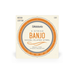 D'Addario D'Addario EJ61 5-String Banjo Strings, Nickel, Medium 10-23