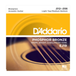 D'Addario D'Addario EJ19 Phosphor Bronze Acoustic Guitar Strings Bluegrass 12-56