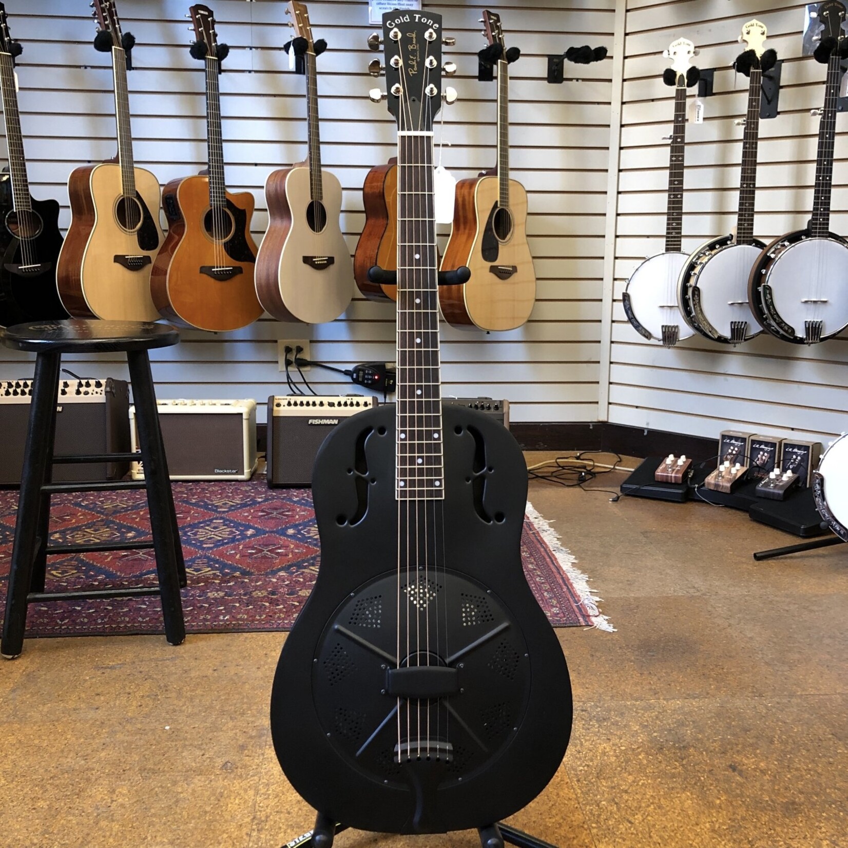 Gold Tone Gold Tone GRS *Blemished* Paul Beard Metal Body Round Neck Resonator Acoustic Guitar