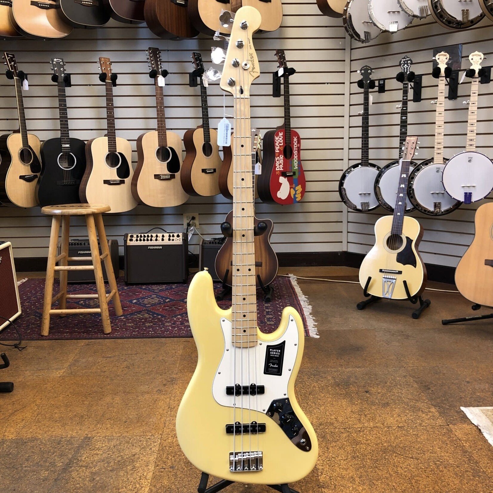 Fender Fender Player Jazz Bass Buttercream w/Maple Fingerboard