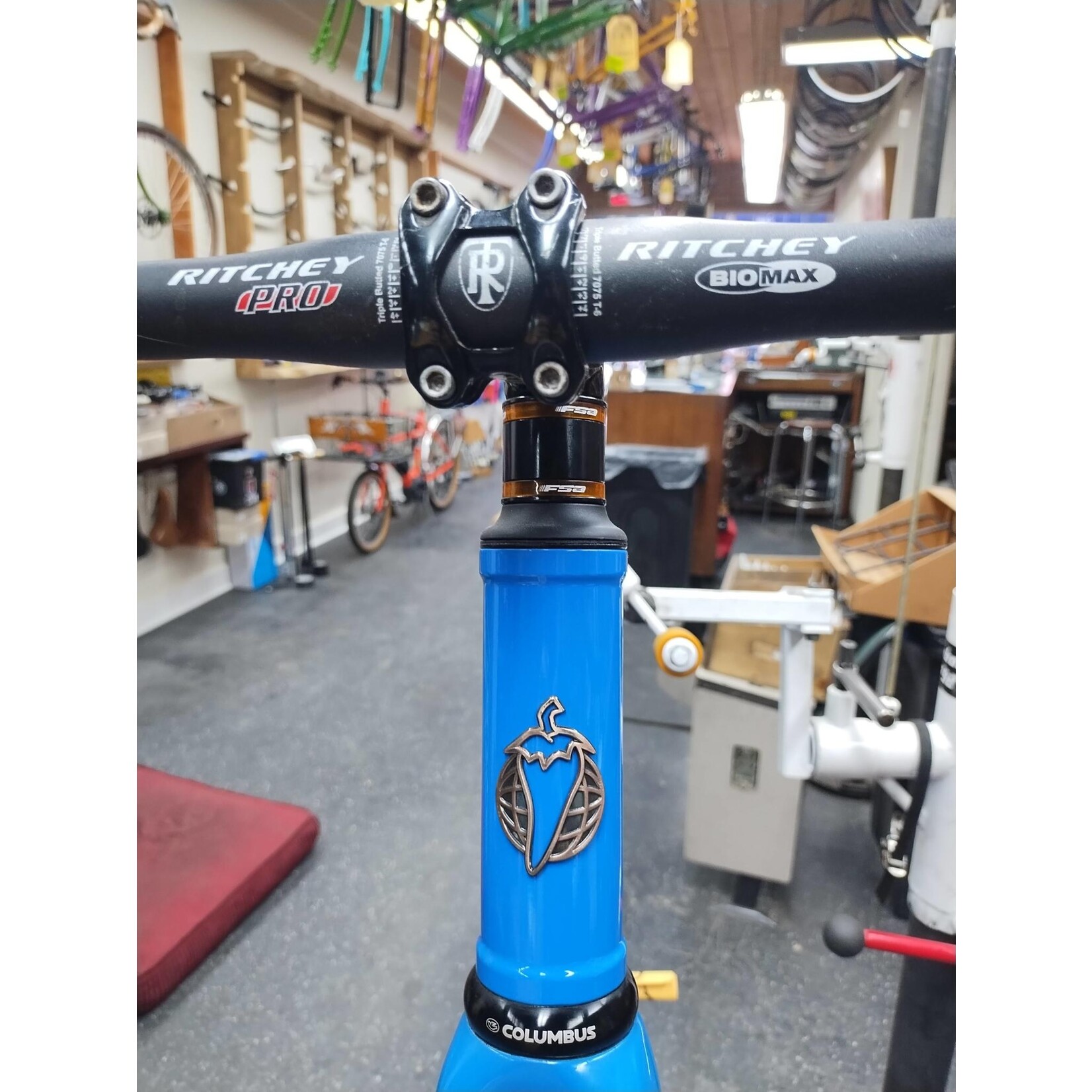 Salsa Cycles Salsa Colossal Frameset, 55cm, Blue