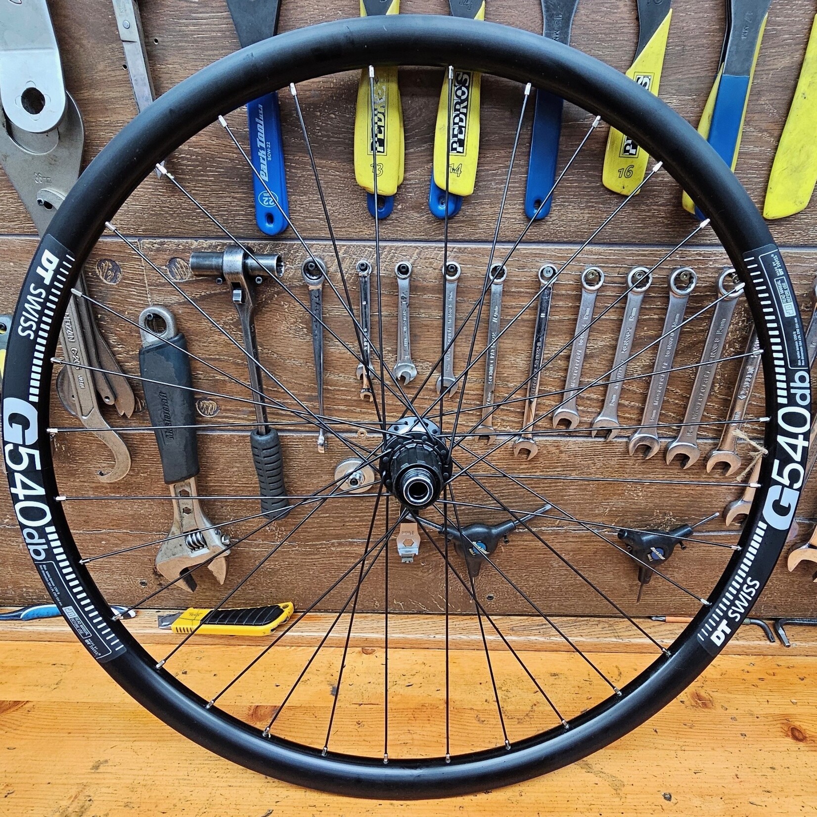 Dream Wheels 650b, DT Swiss G540db / Shimano RS770, 100x12mm, 142x12mm, Center Lock disc. Wheel Set