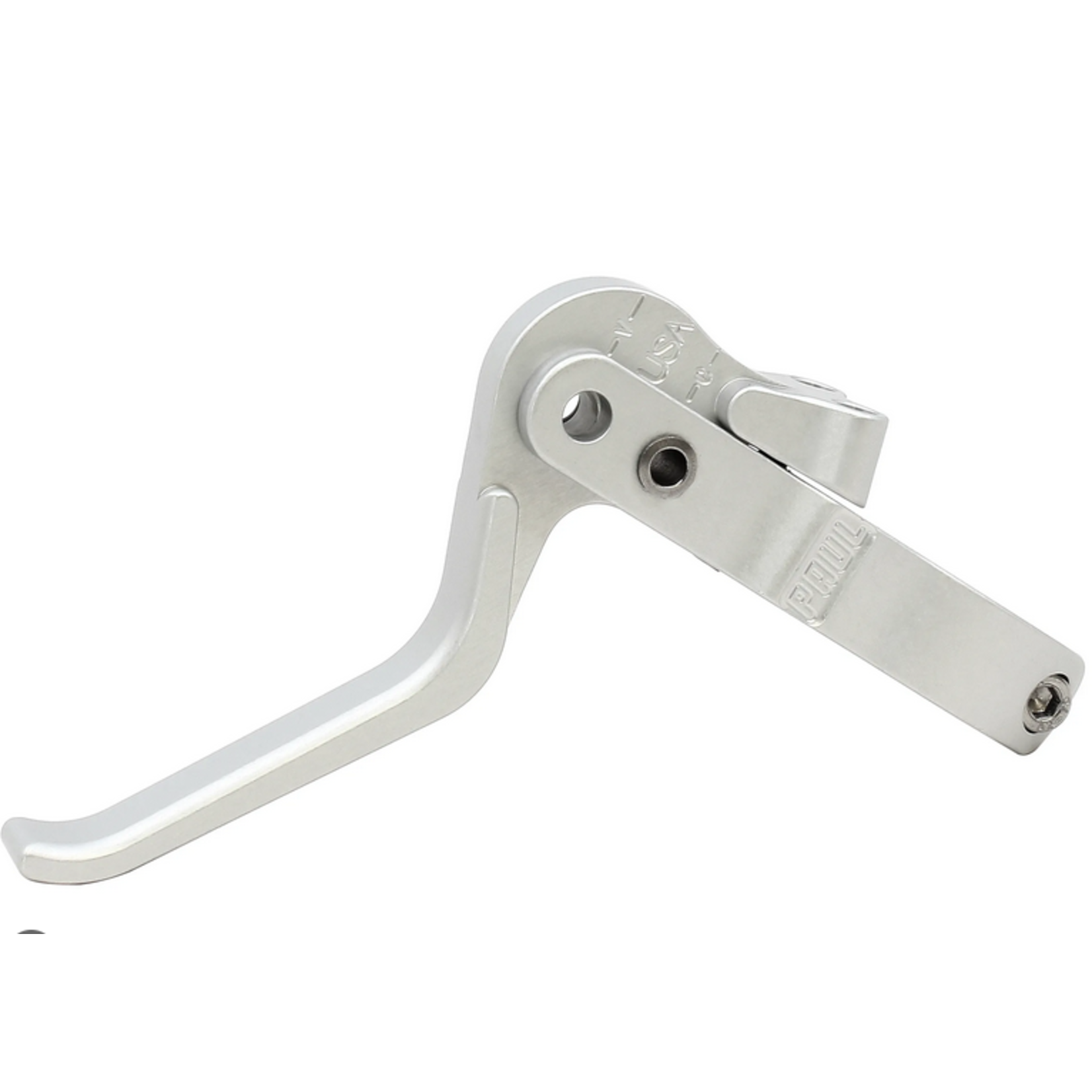 Paul Component Engineering Paul's Duplex Lever (New Style), Regular Reach, Silver For Bike Polo or for people with hand issues.