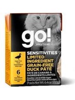 Go! Go! - Sensitivities LID GF Duck Pate Cat 6.4oz