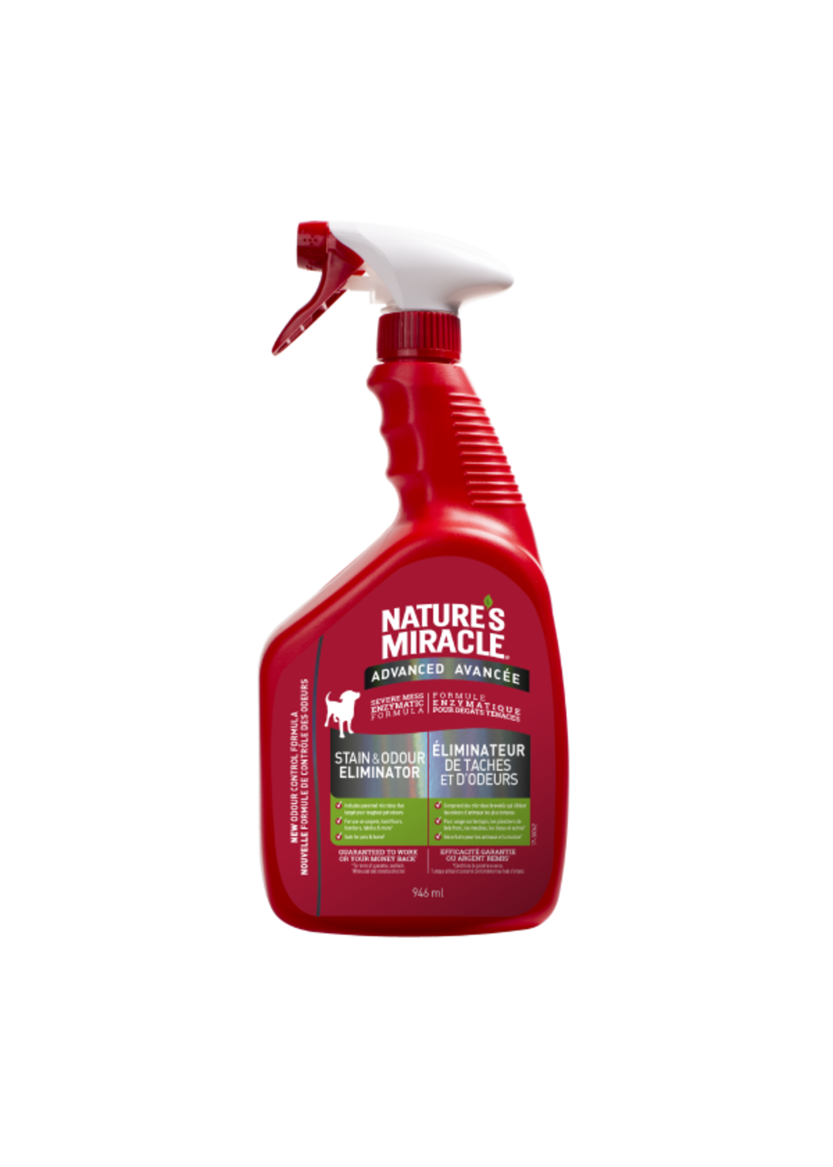 Nature's Miracle NM - Advanced Stain & Odour Remover Spray Dog 946ml