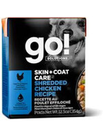 Go! Go! - Skin & Coat Shredded Chicken Dog 12.5oz