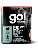 Go! Go! - Skin & Coat Turkey & Salmon Pate Dog 12.5oz