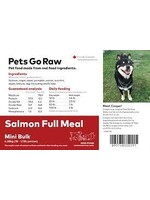Pets Go Raw Pets Go Raw - Salmon Full Meal Dog 12lb