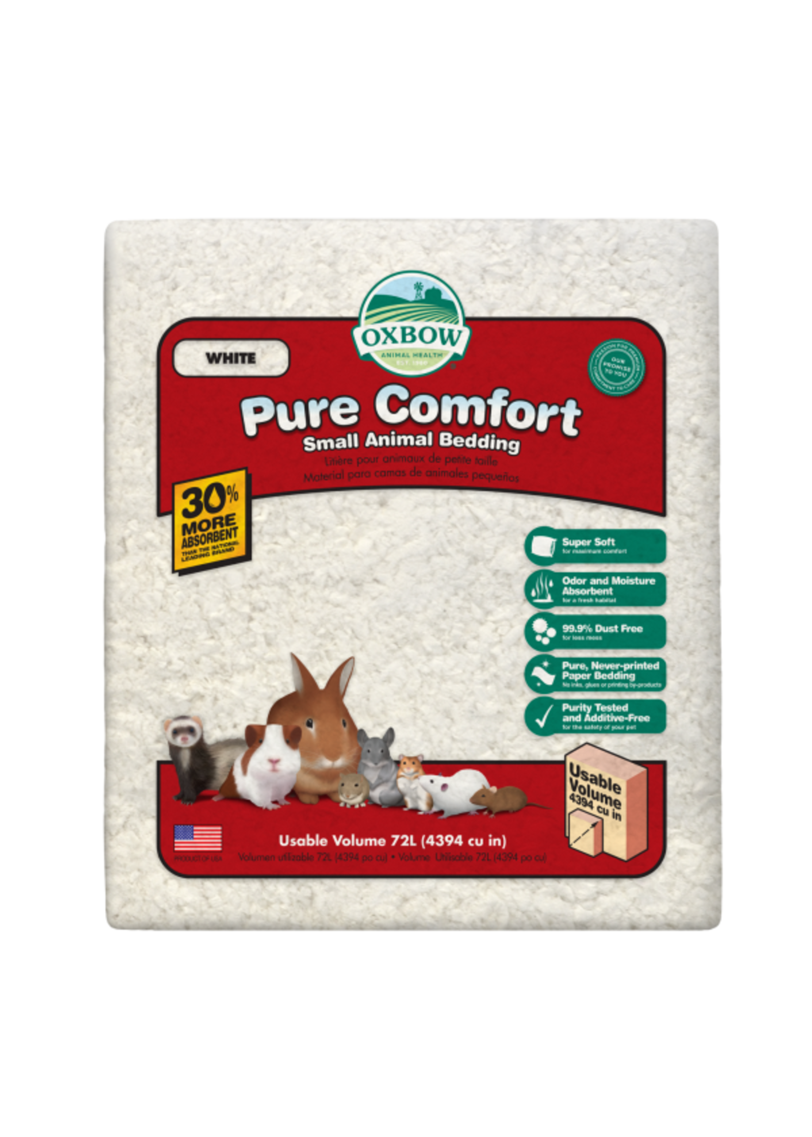 Oxbow Oxbow - Pure Comfort Bedding Oxbow White 72L