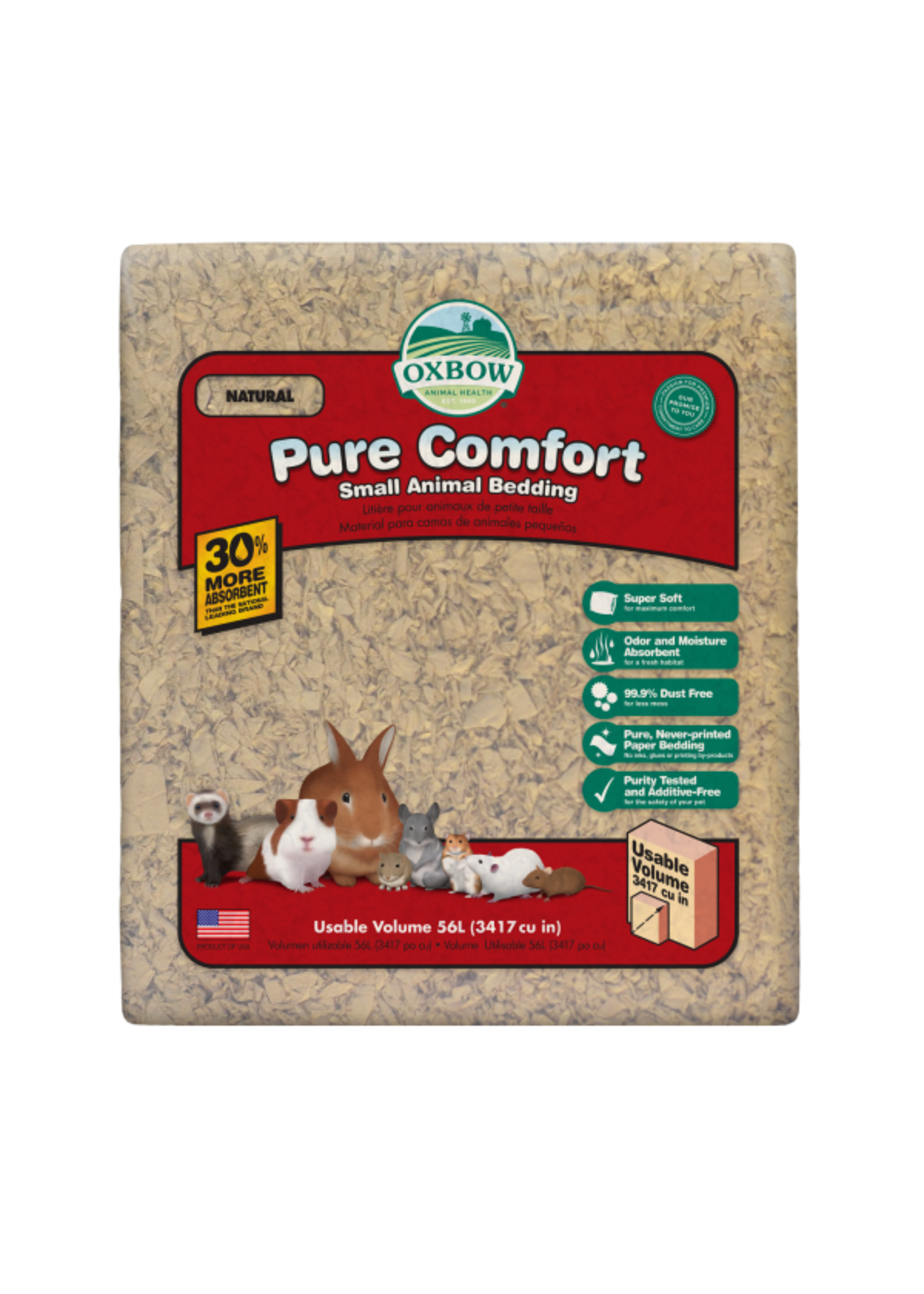 Oxbow Oxbow - Pure Comfort Bedding Oxbow Natural 56L