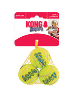 Kong AirDog Squeaker Tennis Ball Small (3pk)