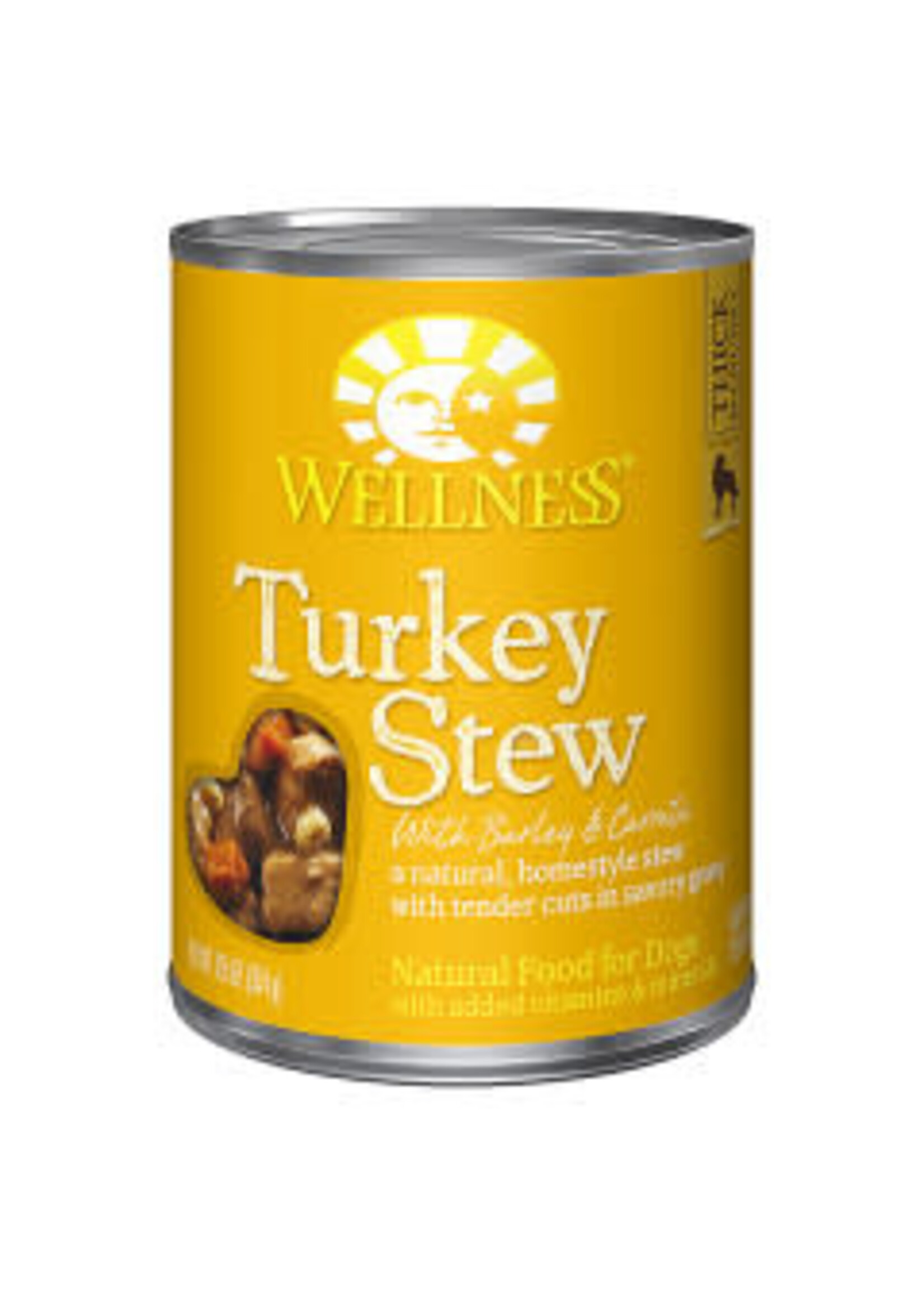 Wellness Wellness -Grain Free Turkey Stew Barley & Carrots 12.5oz